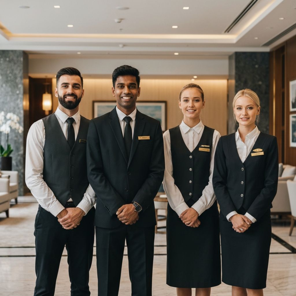 Professional Hospitality Staff